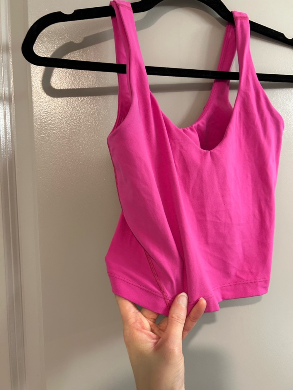 lululemon athletica Align Hot Pink Scoop Neck Cropped Tank - Picture 2 of 4